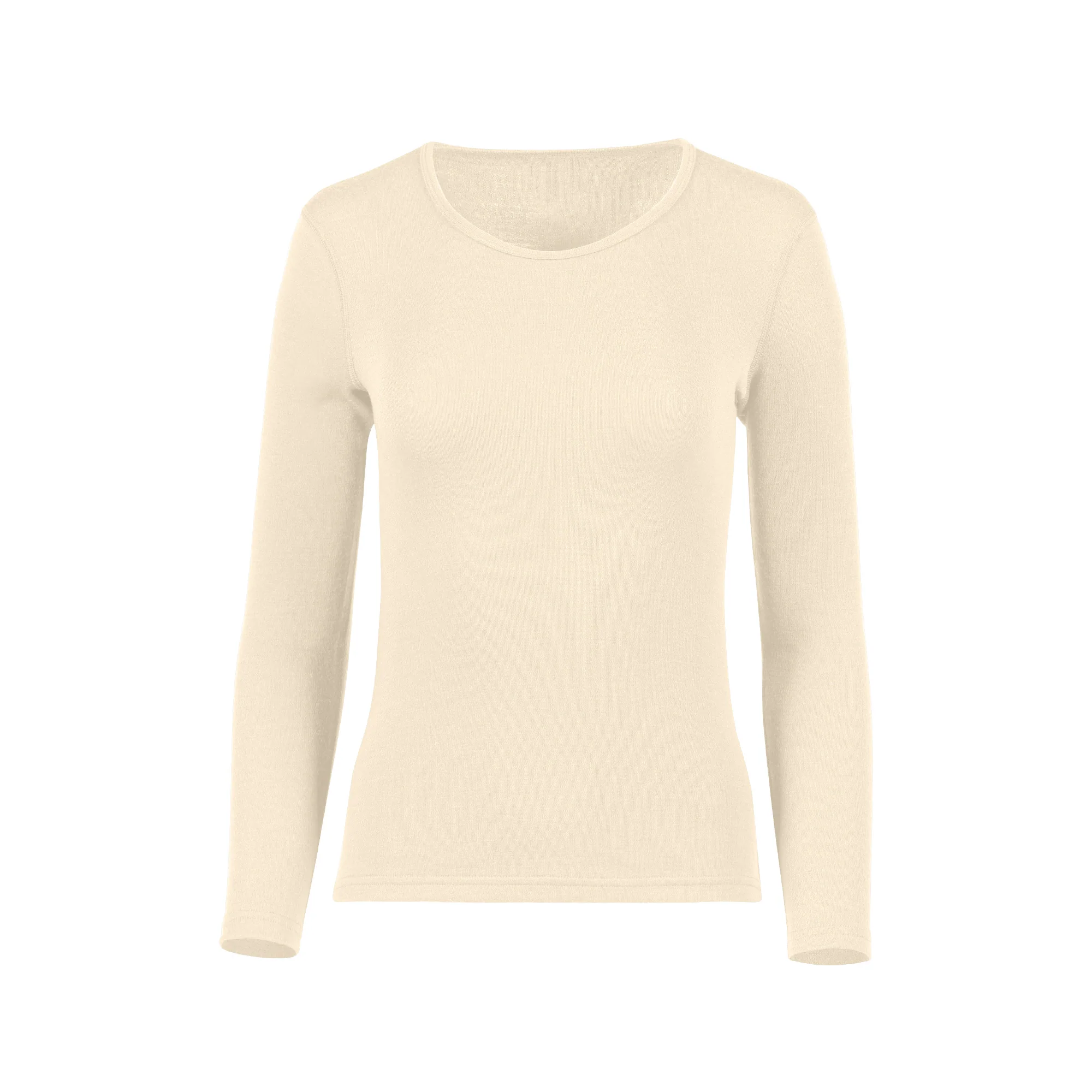 Women's 250 Thermal Long Sleeve Crew Natural - Image 3
