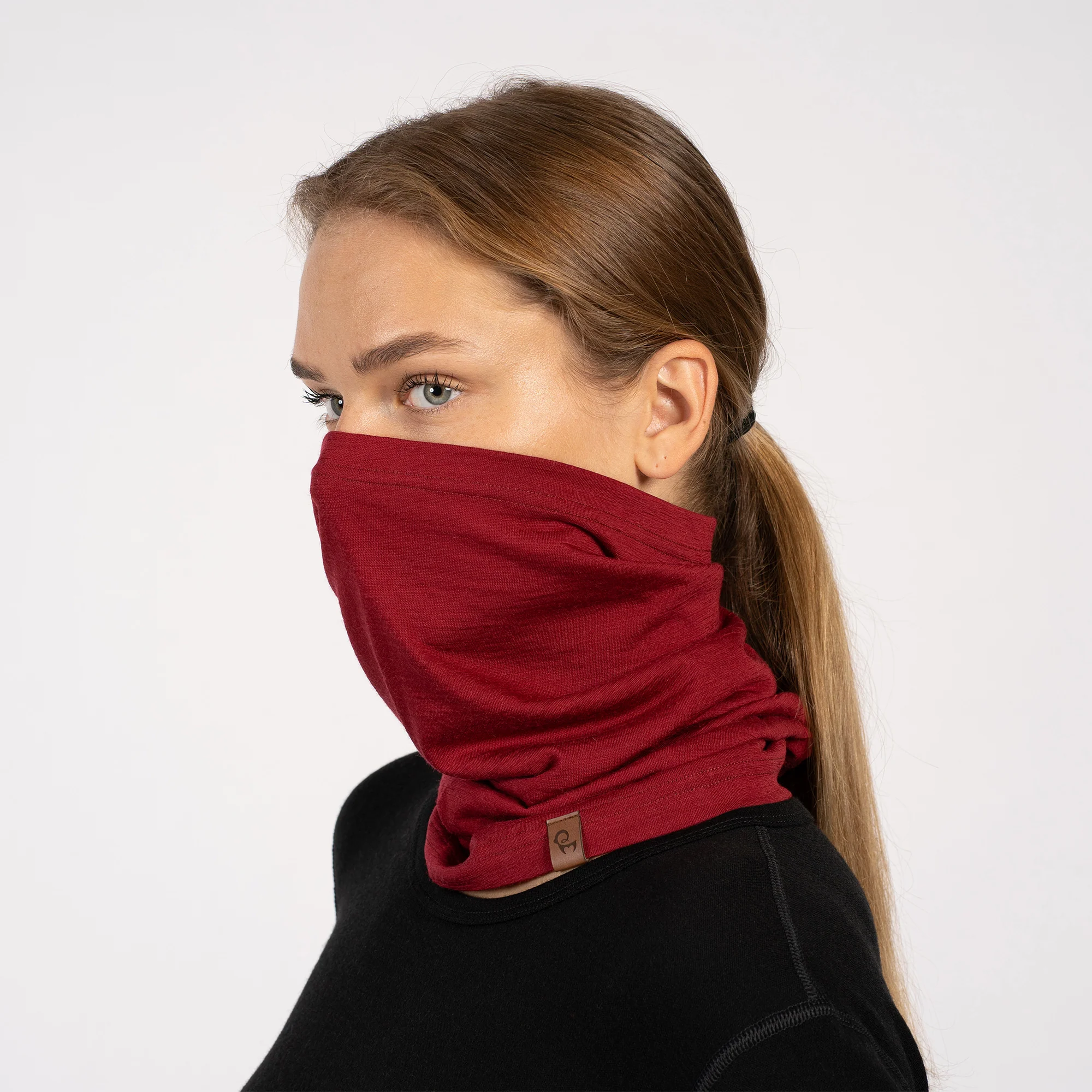 Women's Merino Wool Long Neck Gaiter - Image 5
