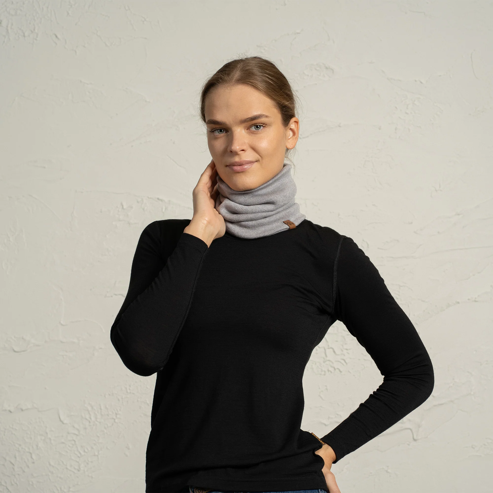 Women's Knit Neck Gaiter Merino - Image 11