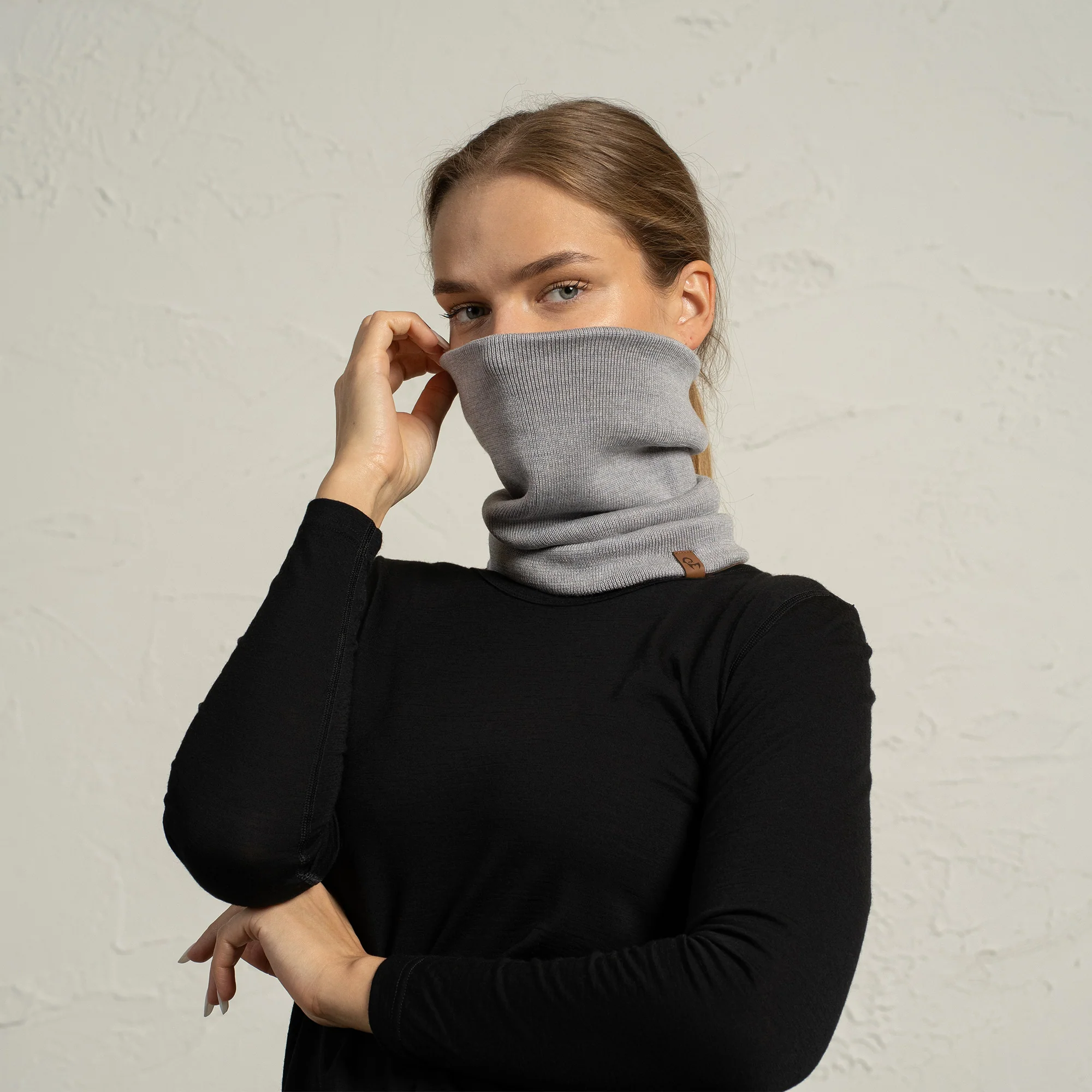 Women's Knit Neck Gaiter Merino - Image 12