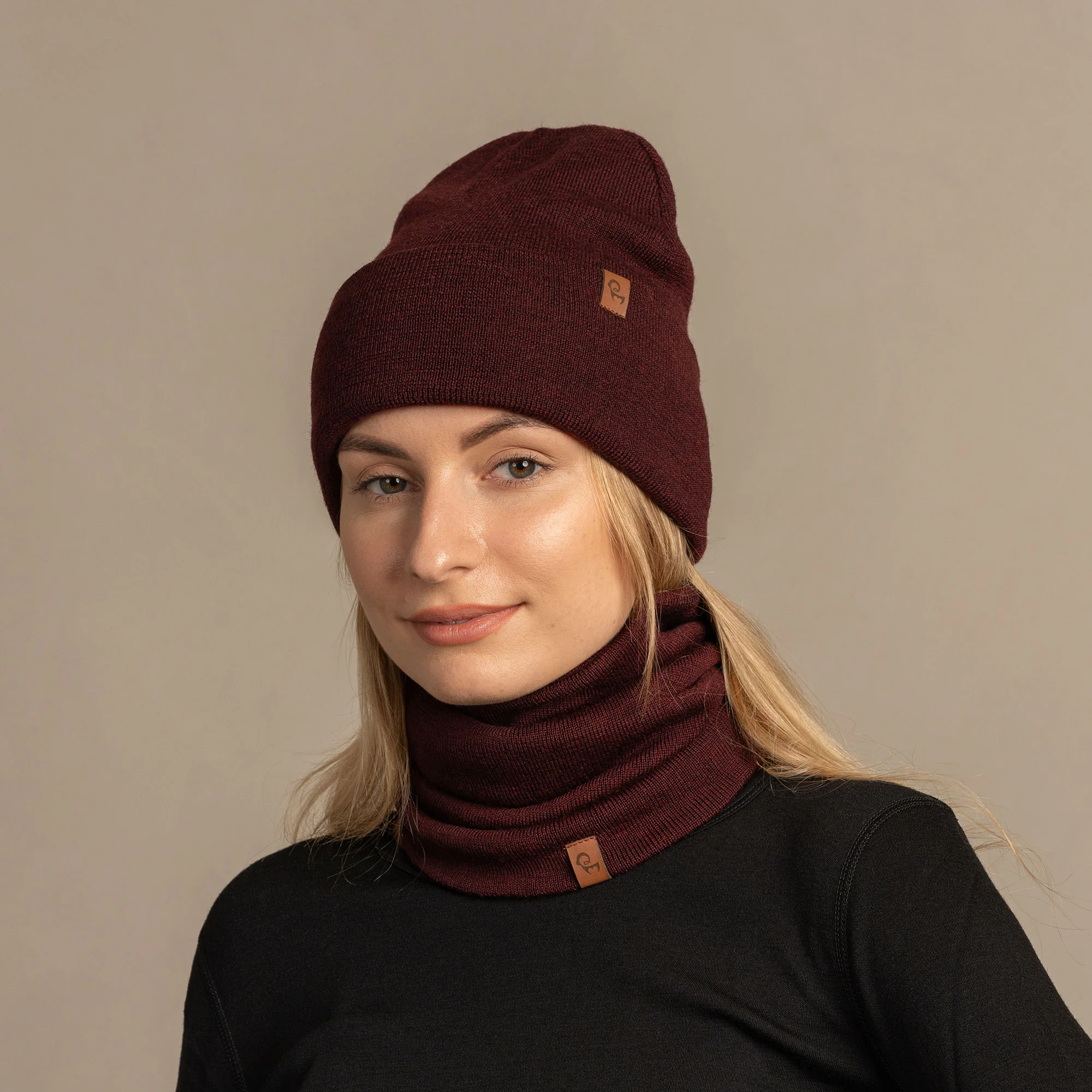 Women's Knit Neck Gaiter Merino - Image 14