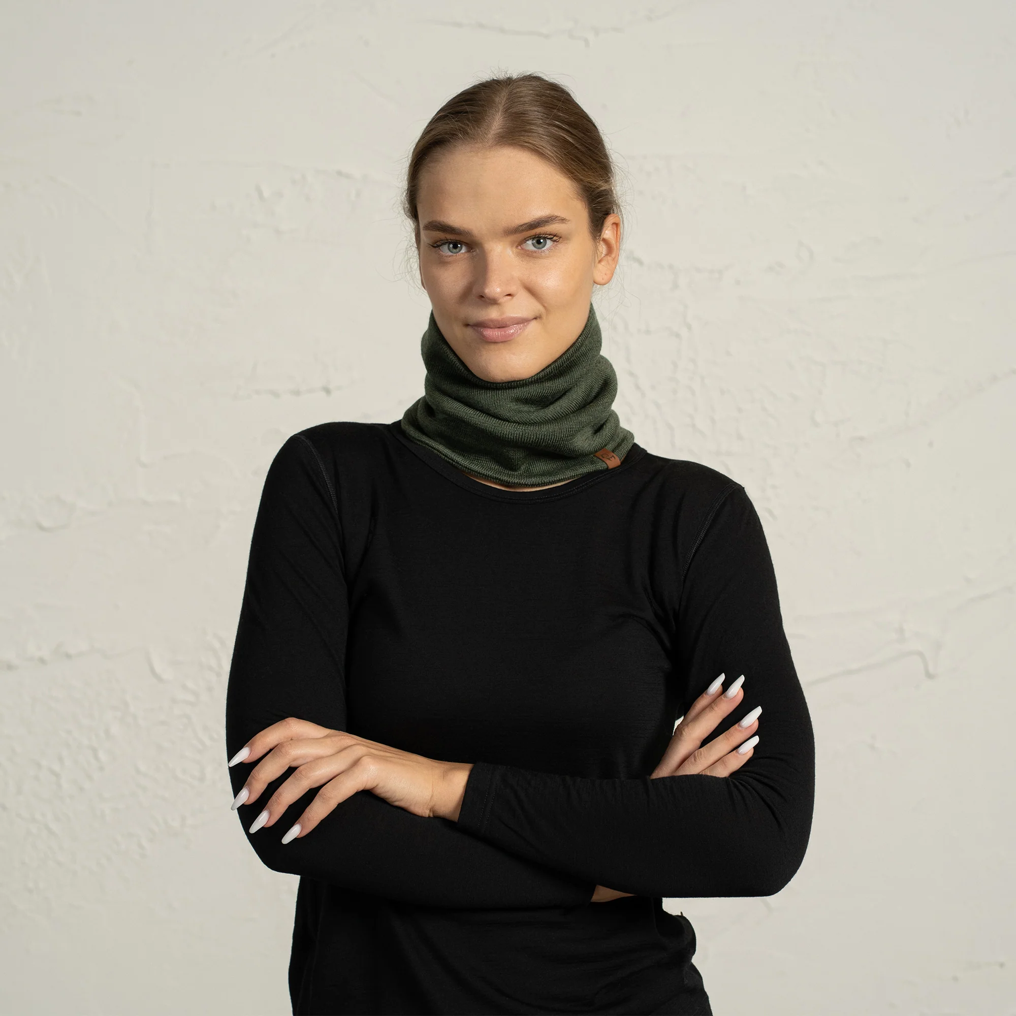 Women's Knit Neck Gaiter Merino - Image 9